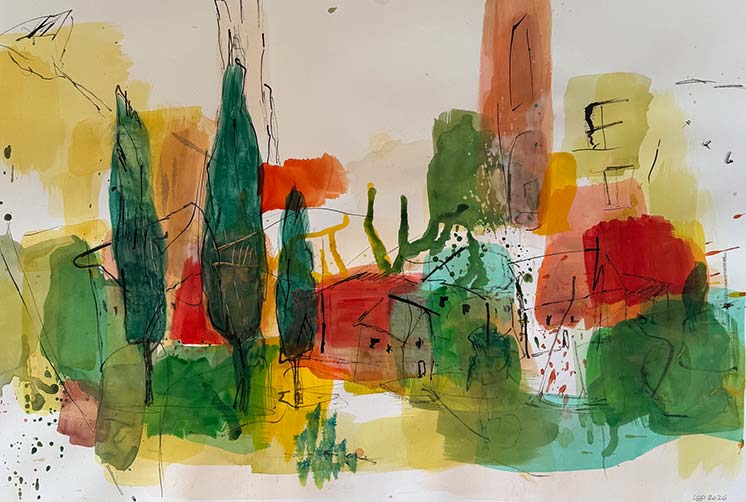 Arbeit von Wally Alhoff-Pegels